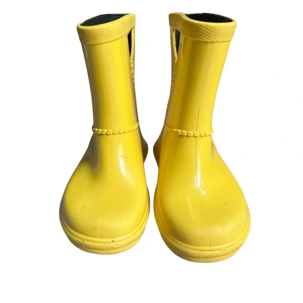 UGG Toddler‎ Rahjee Yellow Rain Boots Size 8